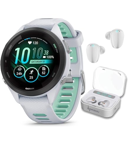 Amazon.com: Garmin 010-02810-04 Forerunner 265S GPS Smartwatch